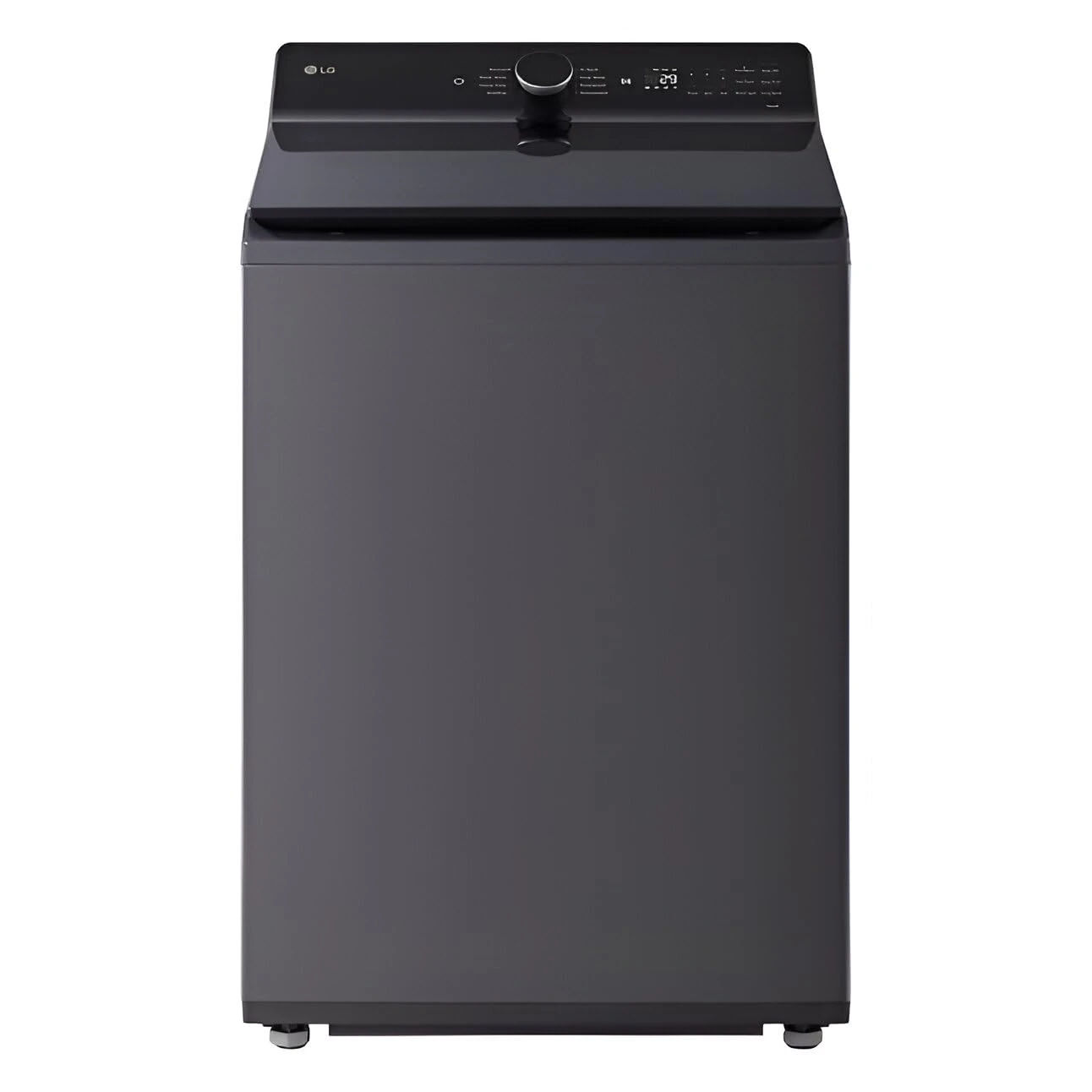 LG 5.5 cu. ft. Smart Top Load Washer in Matte Black with Impeller, eZDispense and Faucet Water and LCD Digital Dial Control