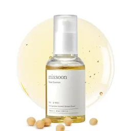 mixsoon Bean Essence Exfoliating, AHA Moisturizer for Hydrating, Fermented Bean Extract, Gentle Formula for Smooth Skin 50ml / 1.69 fl.oz. Korean Glass Skin Care