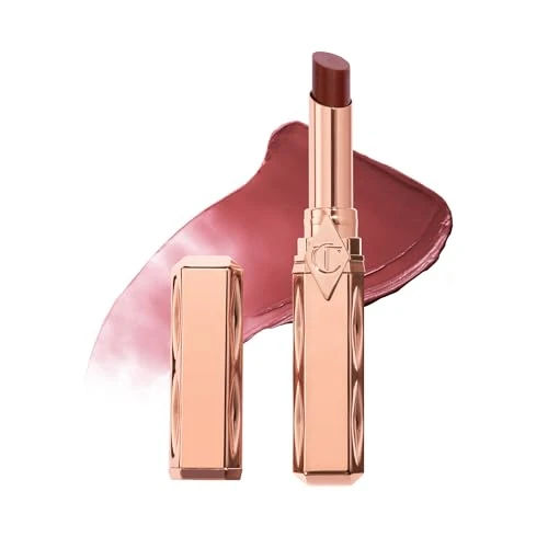 Charlotte Tilbury Pillow Talk Blush Balm Lip Tint - Long-Lasting Sheer Lipstick & Balm & Tint For Hydrated, Plumper Looking Lips - Blushed Jam