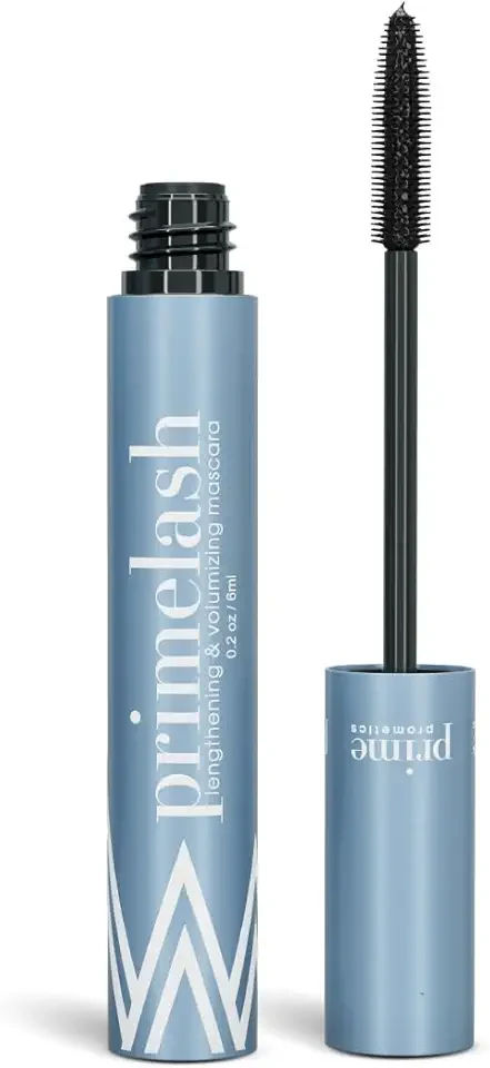 Prime Prometics PrimeLash Mascara for Older Women – Volumizing, Incredible Length in 2 Coats – Long-Stay, Zero Clumps, Hypoallergenic (Black)