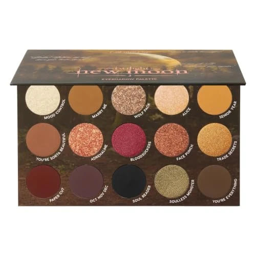 ColourPop x The Twilight Saga New Moon Eye Shadow Palette Makeup, 0.6 oz