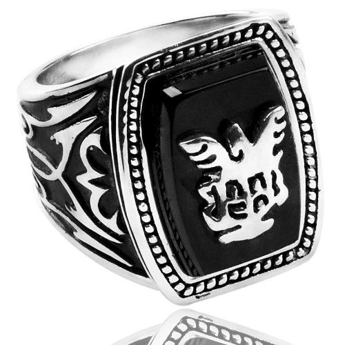 Tanboo The Vampire Diaries Jeremy's Ring Gilbert's Lapis 925 Sterling Silver Eternal Ring,with Tanboo Card and Gift Box