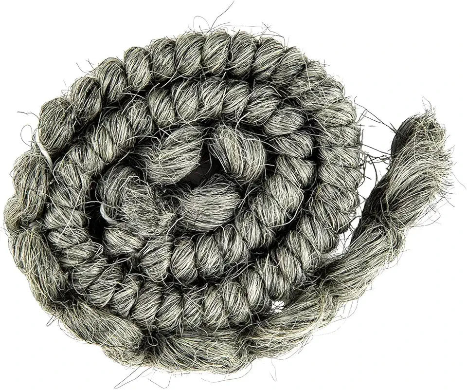 Mehron Makeup Crepe Hair | Fake Hair for Special Effects Makeup, Theatre, Stage & Screen, Cosplay, Halloween FX| 12 Inch Extra Long Braid (Medium Grey)