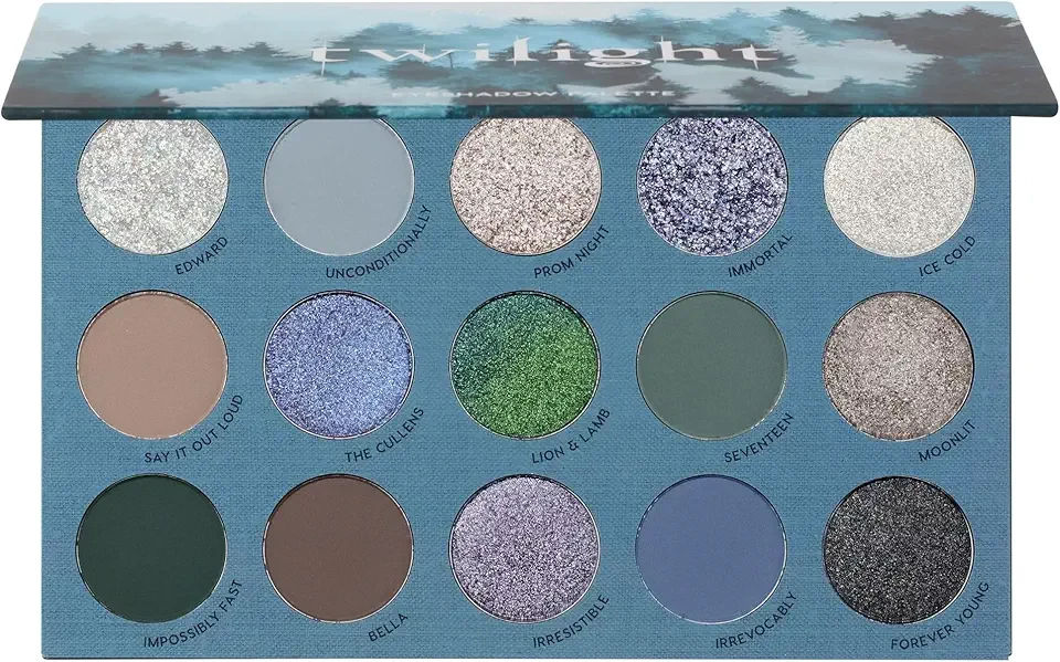 ColourPop Twilight Eyeshadow Palette - Limited Edition Palette with Metallic and Matte Finishes - High-Pigment Eye Makeup with a Long-Wearing Formula (0.3 oz)