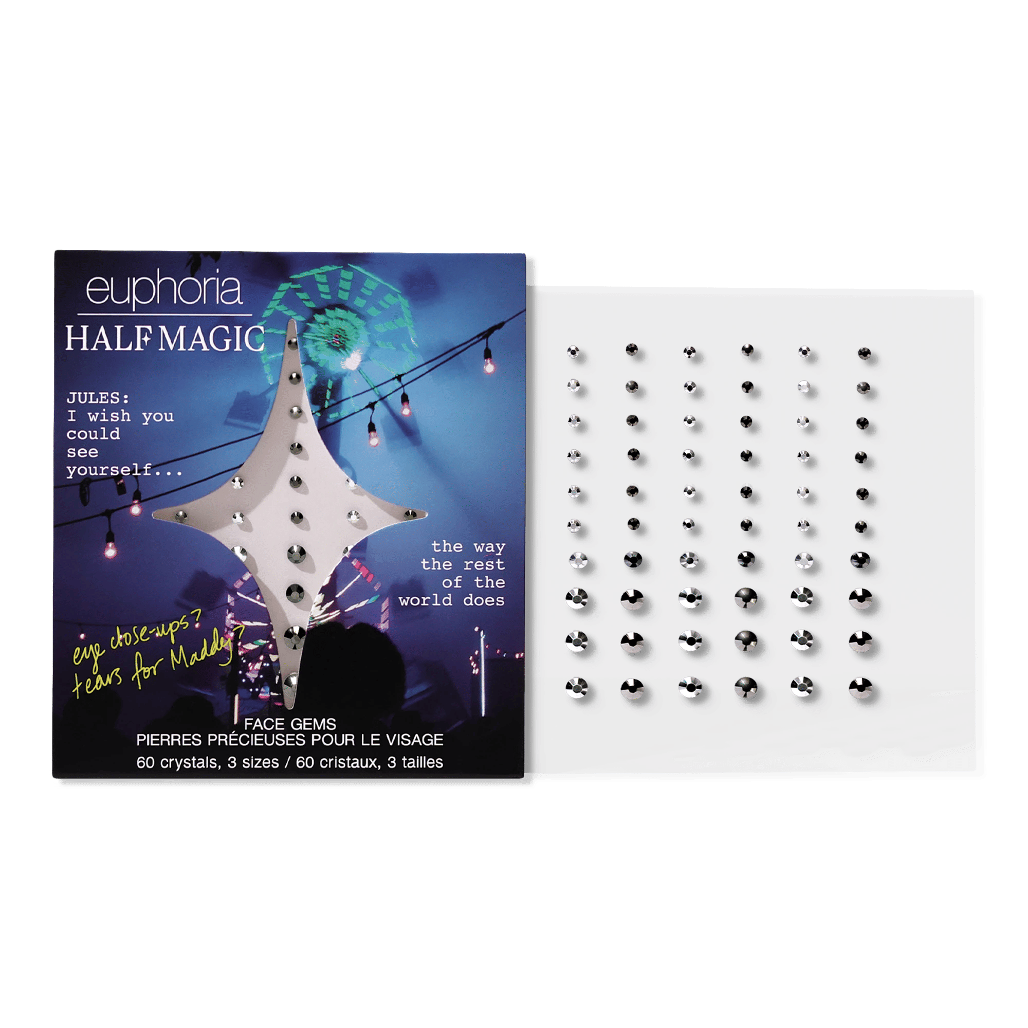 EUPHORIA X HALF MAGIC Self-Adhesive Face Gems