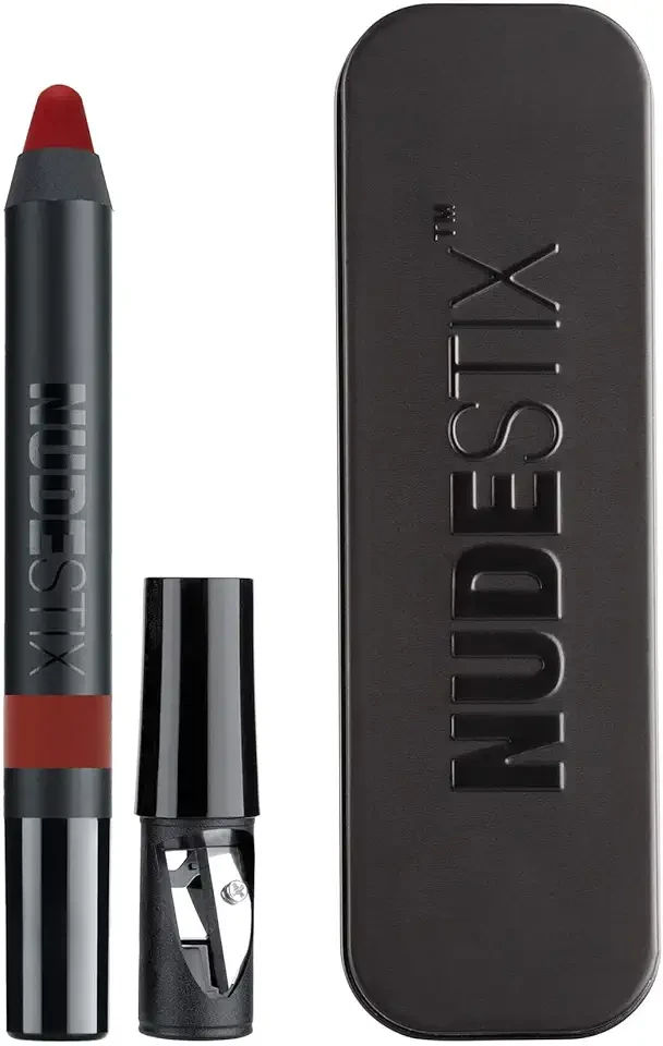 Nudestix Intense Matte Lip + Cheek Pencil – 3-in-1 Long-Wear Matte Lipstick, Lip Liner & Blush Stick | Waterproof, Vegan, Preservative-Free