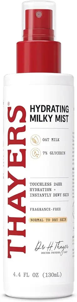 THAYERS Milky Hydrating Face Toner with Snow Mushroom Tremella, 12 Fl Oz