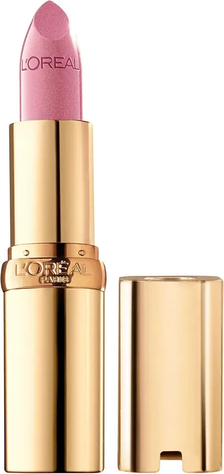 L'Oreal Paris Colour Riche Original Creamy, Hydrating Satin Lipstick with Argan Oil and Vitamin E, Tickled Pink , 1 Count