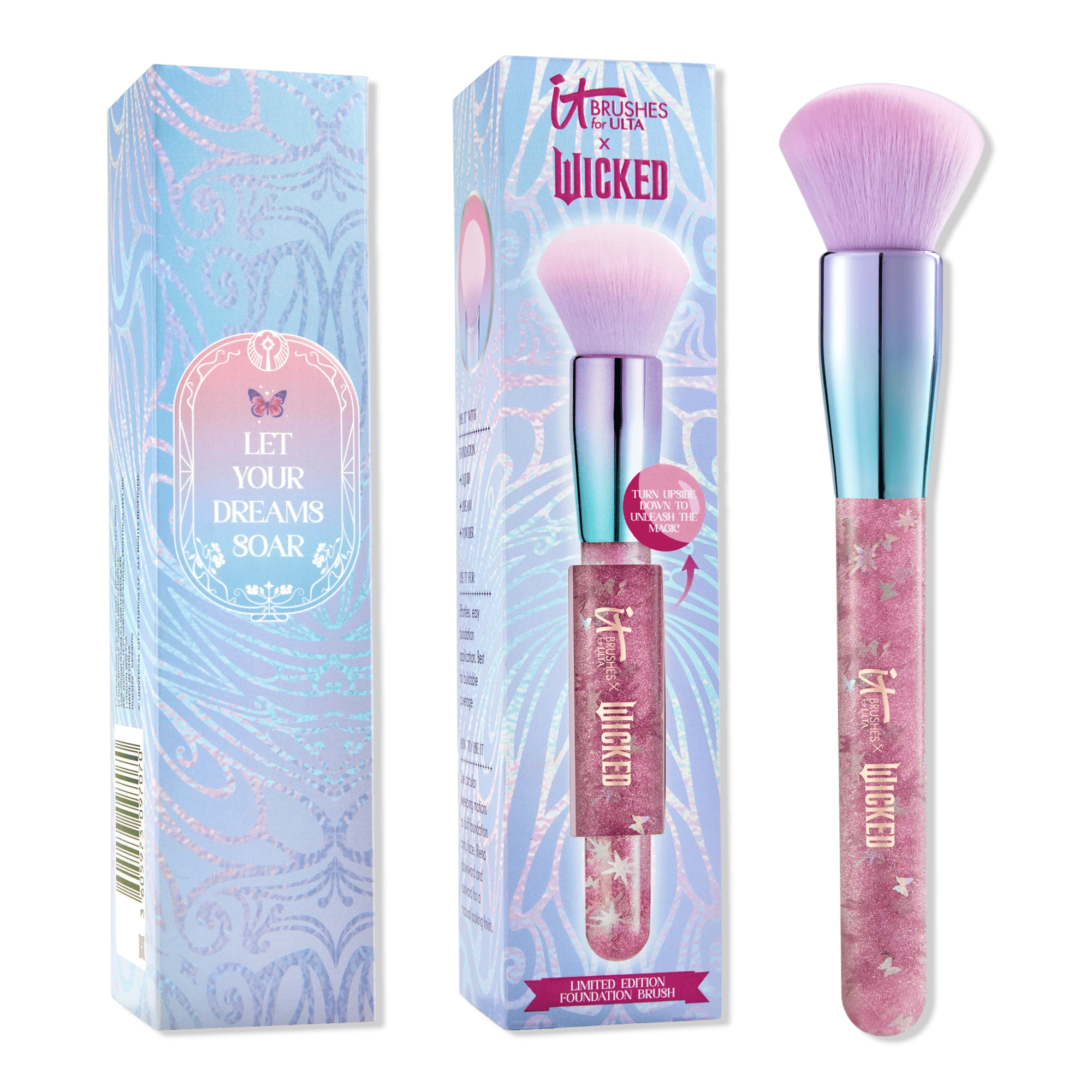 IT Brushes for ULTA x Wicked Limited-Edition Glinda Foundation Brush