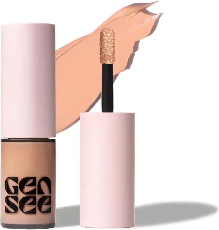 Gen See Mixed Media Matte Liquid Eyeshadow, Linen – Weightless Long Lasting Matte Eye Color, High Pigment Multi-Use Makeup for Eyes Cheeks Lips, Vegan Cruelty-Free, Made in Italy