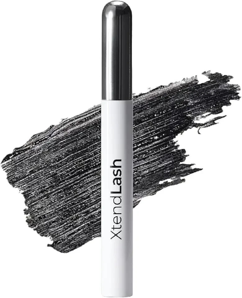 MCoBeauty XtendLash Tubing Mascara - Black - Tubular Lengthening, Volume & Curl - High Definition Lashes - Smudge Proof Water Resistant - Flake Free Glossy Buildable Eye Makeup - Vegan & Cruelty Free