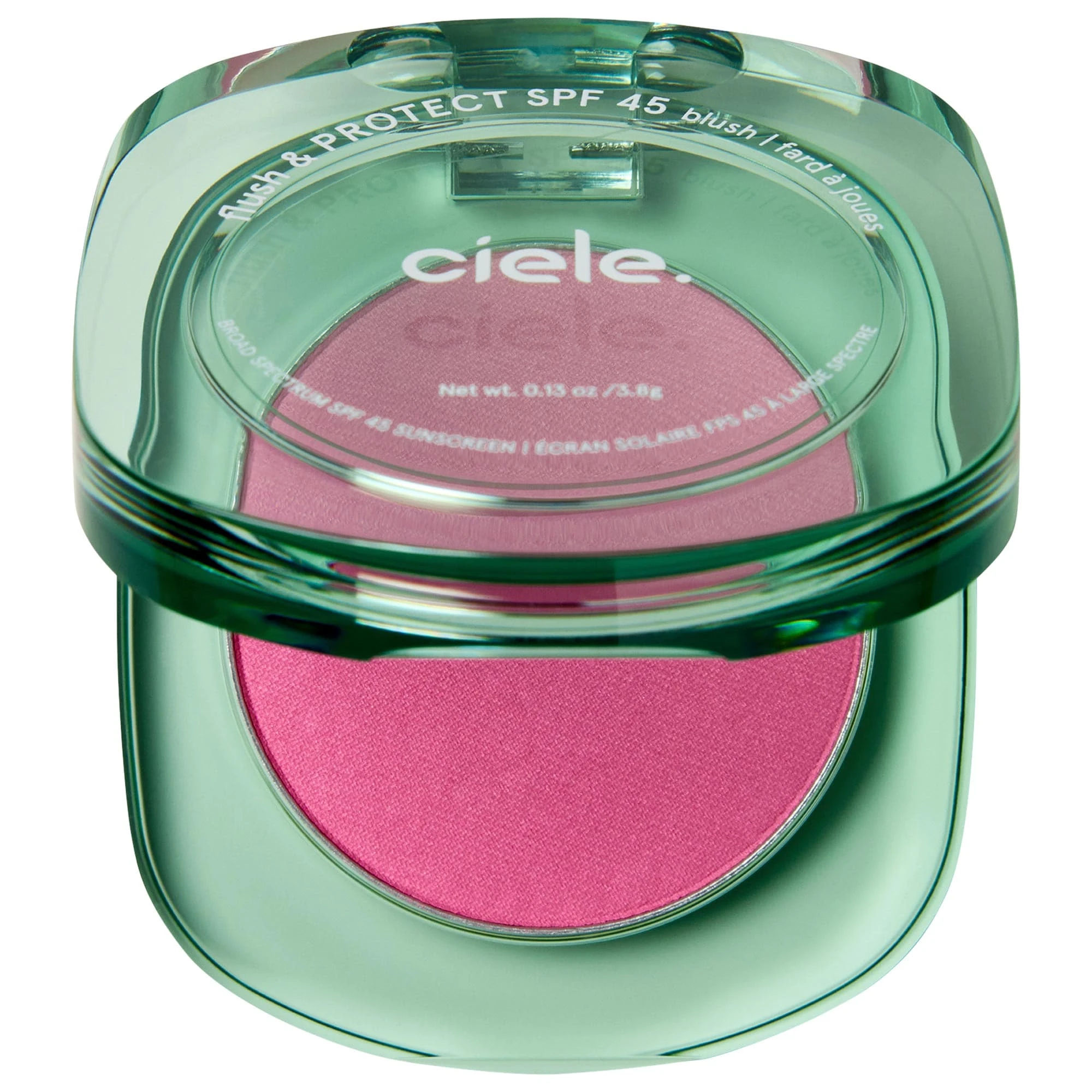 flush & PROTECT SPF 45+ powder blush