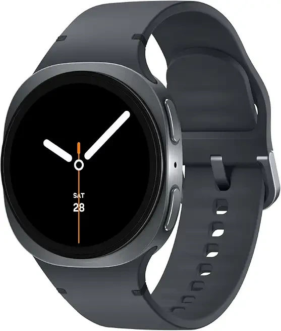 Galaxy Watch 8 (2025) 40mm Bluetooth Smartwatch, Cushion Design, Fitness Tracker, Sleep Coaching, Running Coach, Energy Score, Heart Rate Tracking, Graphite [US Version, 2 Yr Warranty]