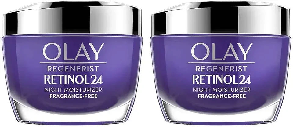 Olay Olay Regenerist Retinol 24 Night Creamcount 2 X 1.7 Ounce ( Net Wt 3.4 Ounce ),