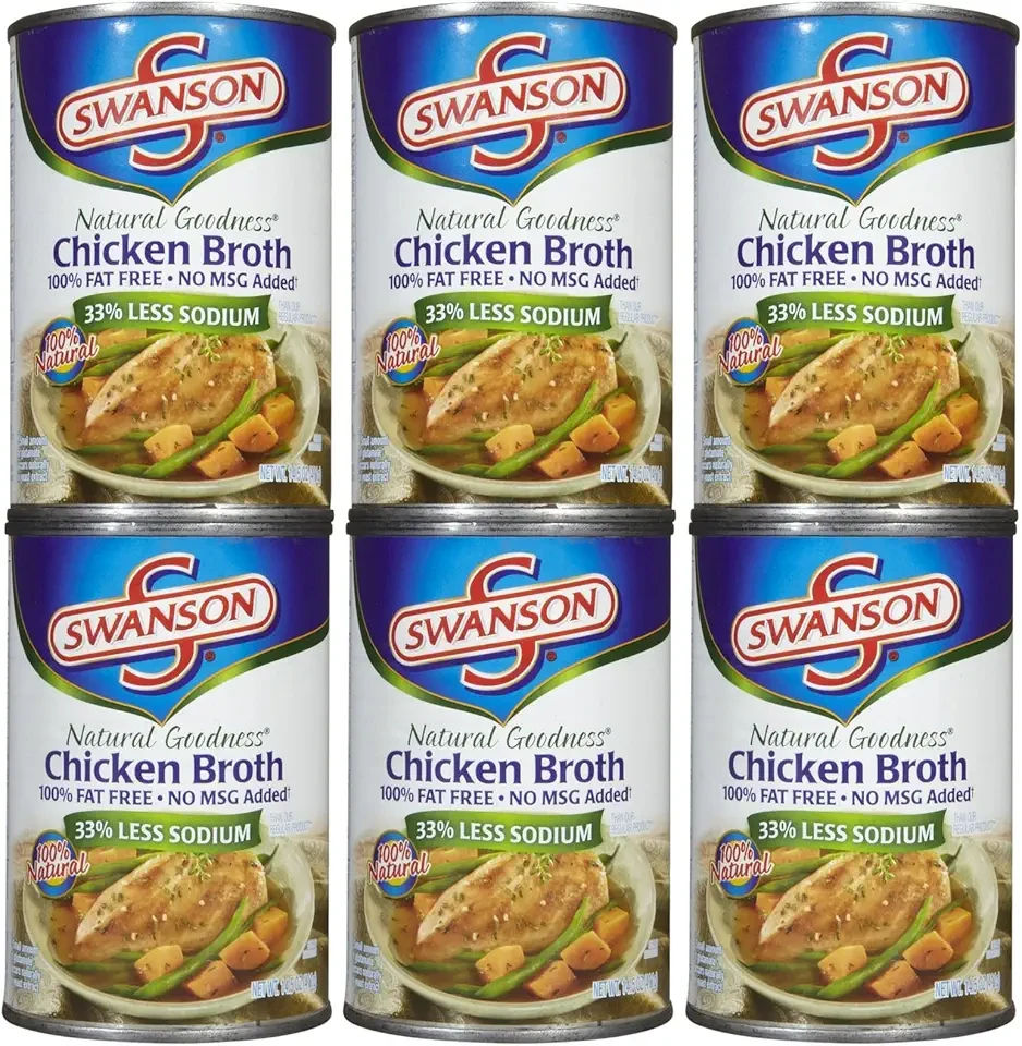 Swanson, Natural Chicken Broth, 14.5 Ounce