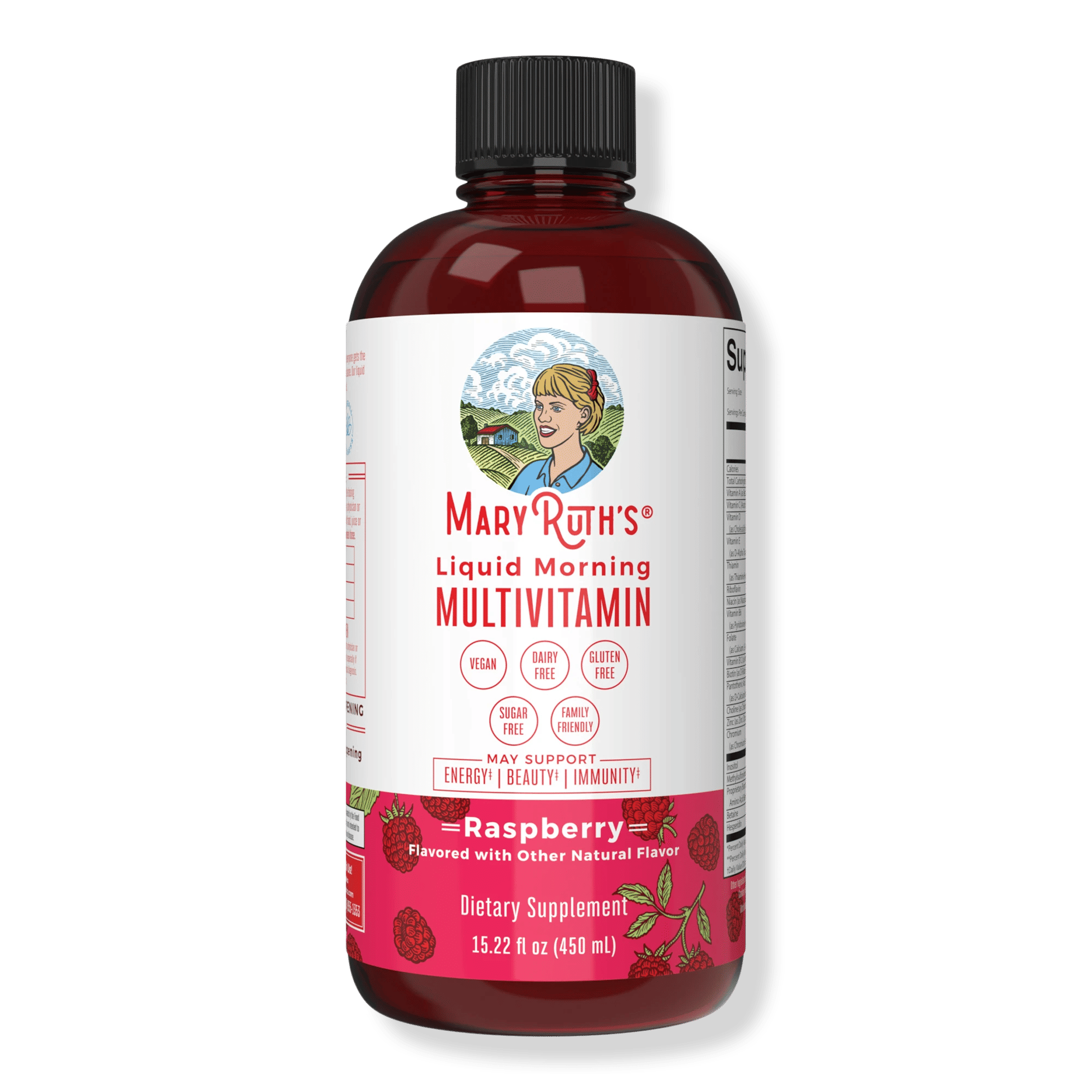Liquid Morning Multivitamin Raspberry