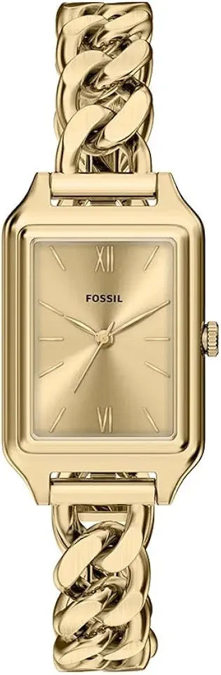 Raquel Three-Hand Gold-Tone Stainless Steel Women's Watch