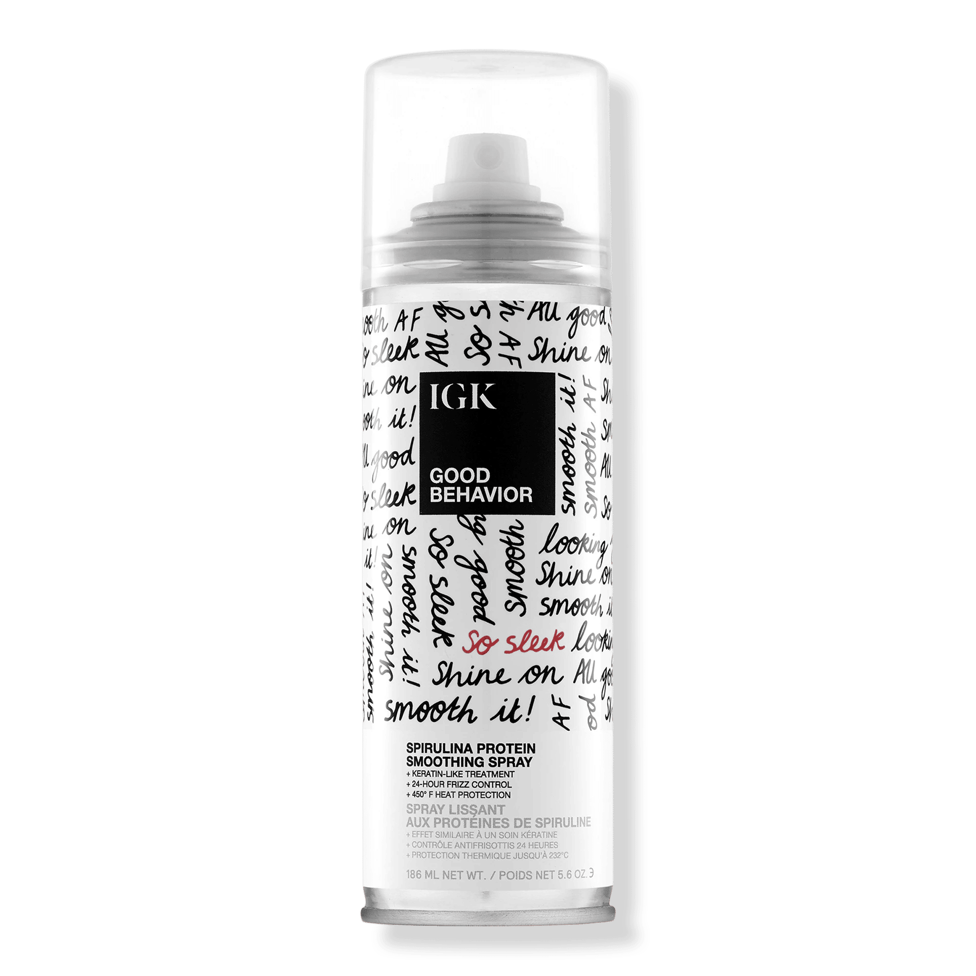 Good Behavior Spirulina Protein Smoothing Heat Protectant Spray