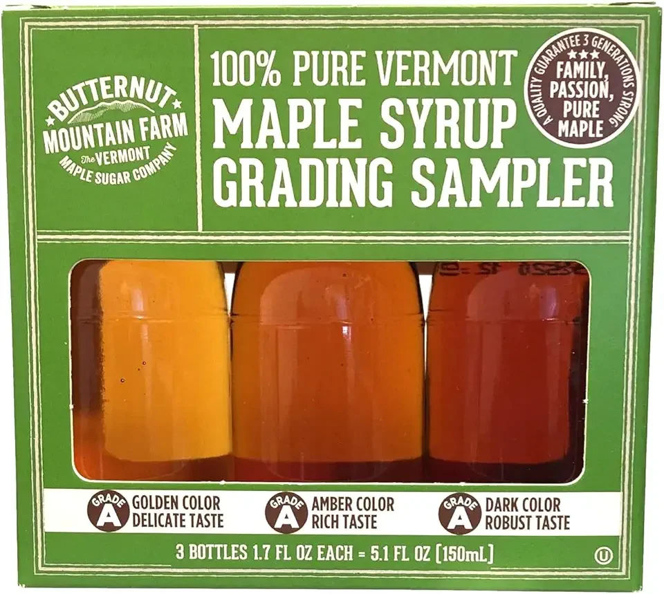 Vermont Maple Syrup Grading Sampler