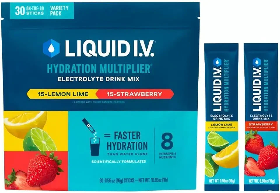 Hydration Multiplier Electrolyte Drink Mix, Variety, 0.56 Oz, 30 Ct
