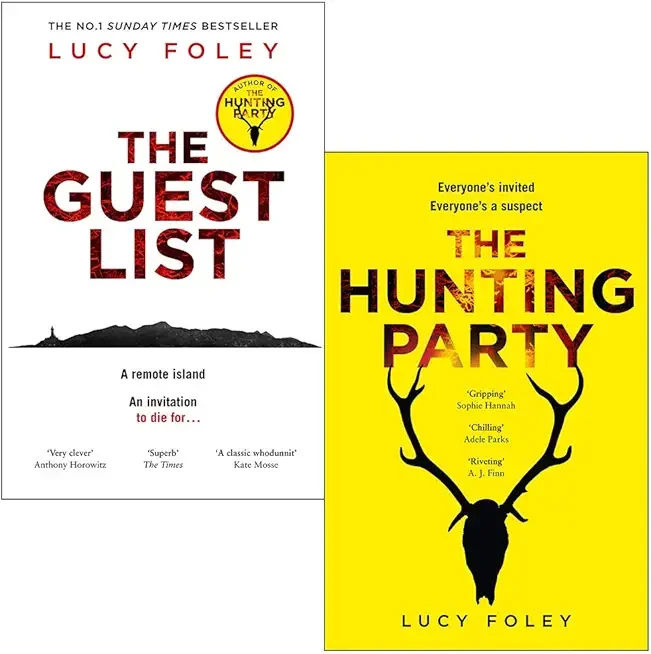 Lucy Foley Collection 2 Books Set (The Guest List, The Hunting Party)