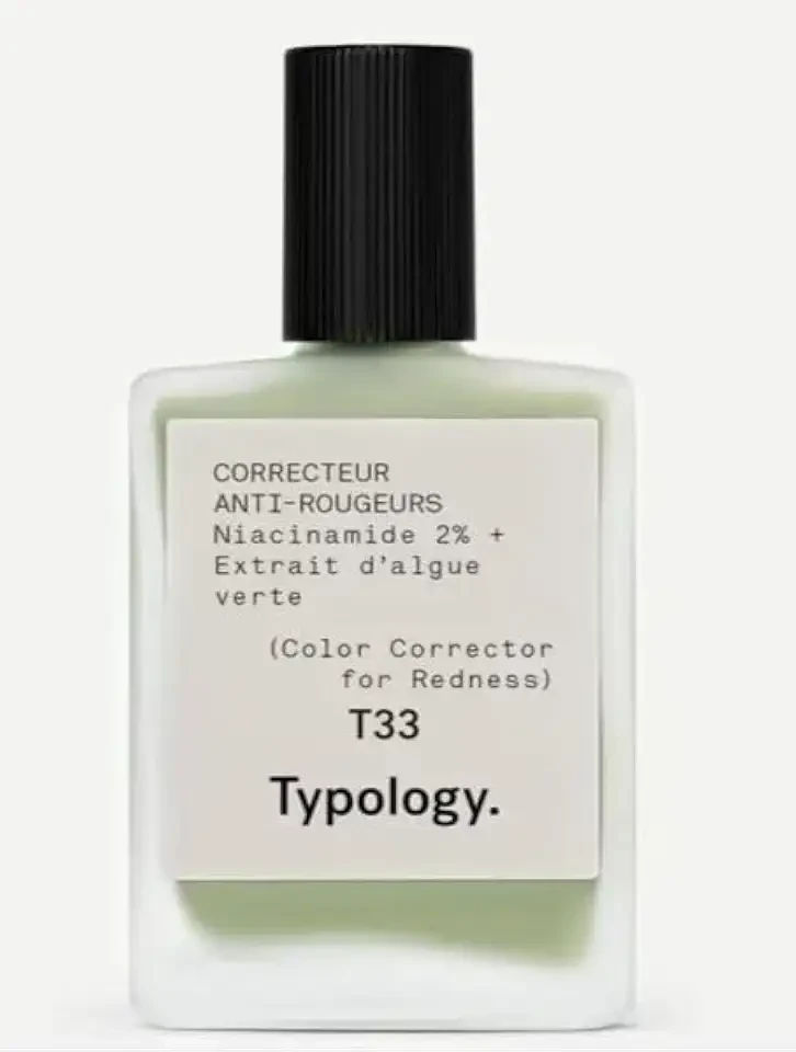 Typology T33 Color Corrector for Redness & Complimentary Sheet Masque