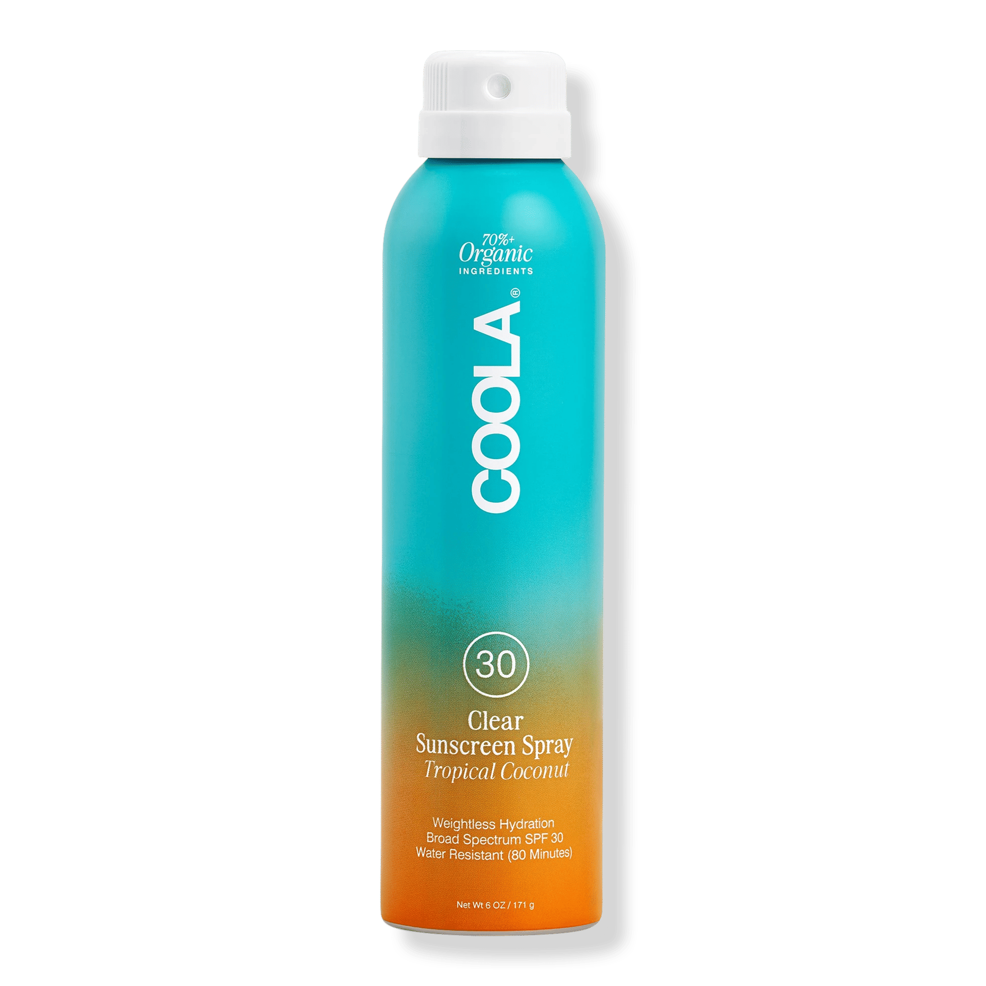 Classic Body Organic Sunscreen Spray SPF 30 Tropical Coconut