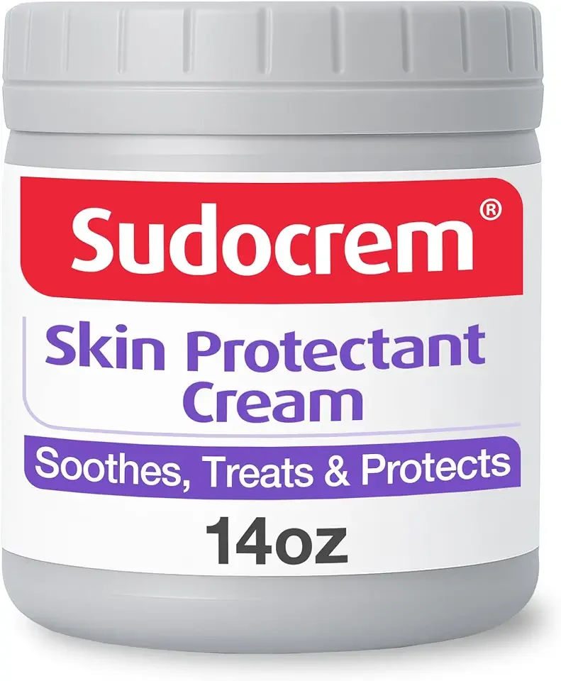 Sudocrem Diaper Rash Cream for Babies, Triple Action Zinc Oxide Baby Rash Cream, Soothing Skin Protectant for Diaper Care & Baby Skin, 14oz (400g)