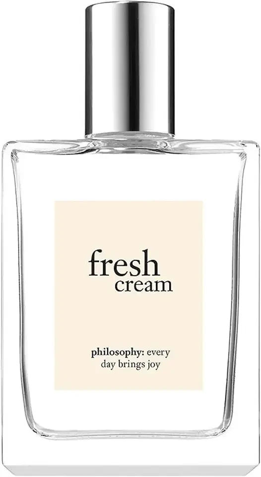 philosophy fresh cream eau de toilette - sweet & captivating women's perfume - with notes of vanilla, heliotrope & tonka bean - long lasting fragrance