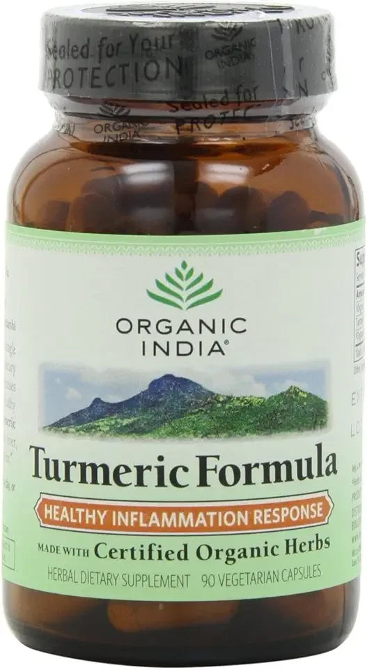 Organic India Wellness Supplements, Turmeric Formula - 1 Each - 90 VCAP