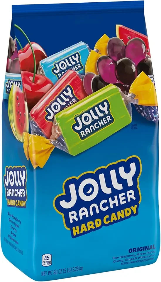 Assorted Fruit Flavored Hard Candy Bulk Bag, 5 lb