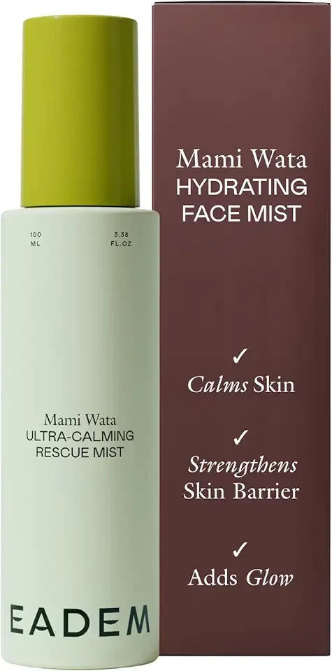 EADEM Mami-Wata Ultra Calming Rescue Mist, Face Mist Hydrating Spray, Hydrating Facial Spray, Barrier Repair Serum, Skin Barrier Serums, Makeup Refresher, 100 ml