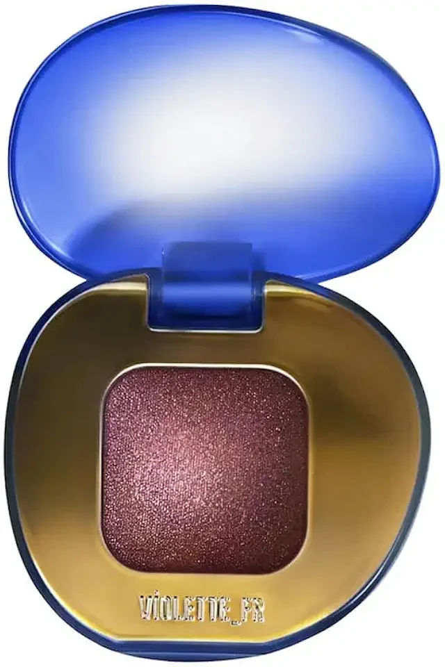 VIOLETTE - PLUME EYESHADOW Feather Shimmer Veil - Cream-to-Powder Shimmer Eyeshadow Buildable Glow Soft Radiant Finish Lightweight Blendable - Color: Orchidee Celeste - (Luminous Orchid Purple)