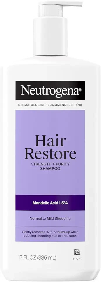 Neutrogena Hair Restore Strength + Purity Sulfate-Free Shampoo, 13 fl oz