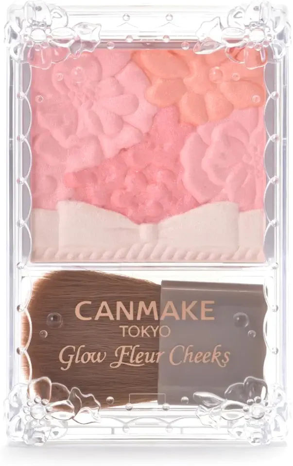 CANMAKE Glow Fleur Cheeks [02] Apricot Fleur