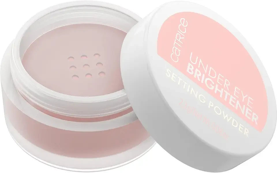 Catrice | Under Eye Brightener Setting Powder (010 | Light Rose) | Brightening, Soft Focus Effect Enriched with Hyaluronic Acid for Flawless Radiant Skin | Vegan & Cruelty Free