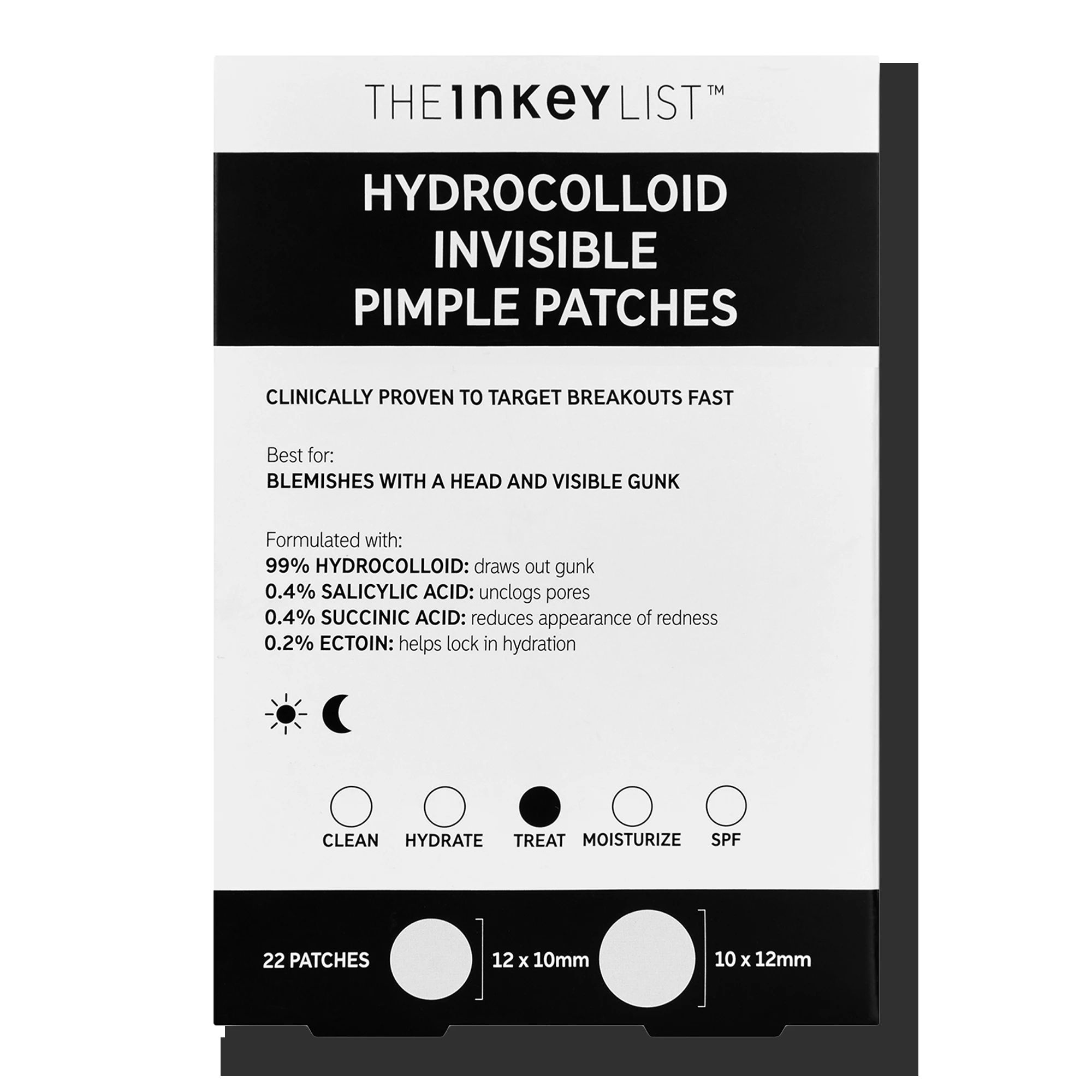 Hydrocolloid Invisible Pimple Patches + Salicylic Acid