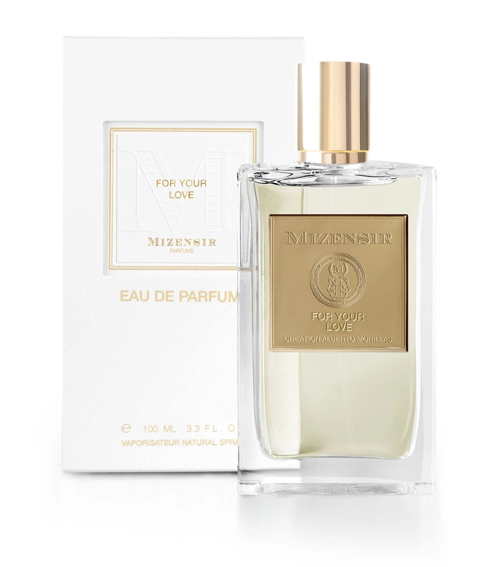 MIZENSIR For Your Love Eau de Parfum Spray for Unisex, 3.4 Ounce