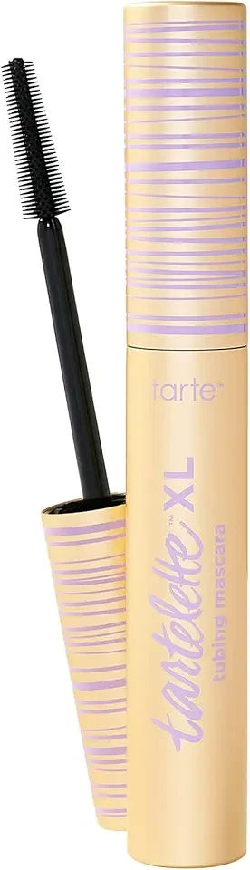 tartelette XL tubing mascara – Lash Extensions in a Tube with Peptide, Extra-Bold Buildable Lifted Length & Volume, Smudge-Proof Longwear, Easy-to-Remove, Vegan & Cruelty-Free