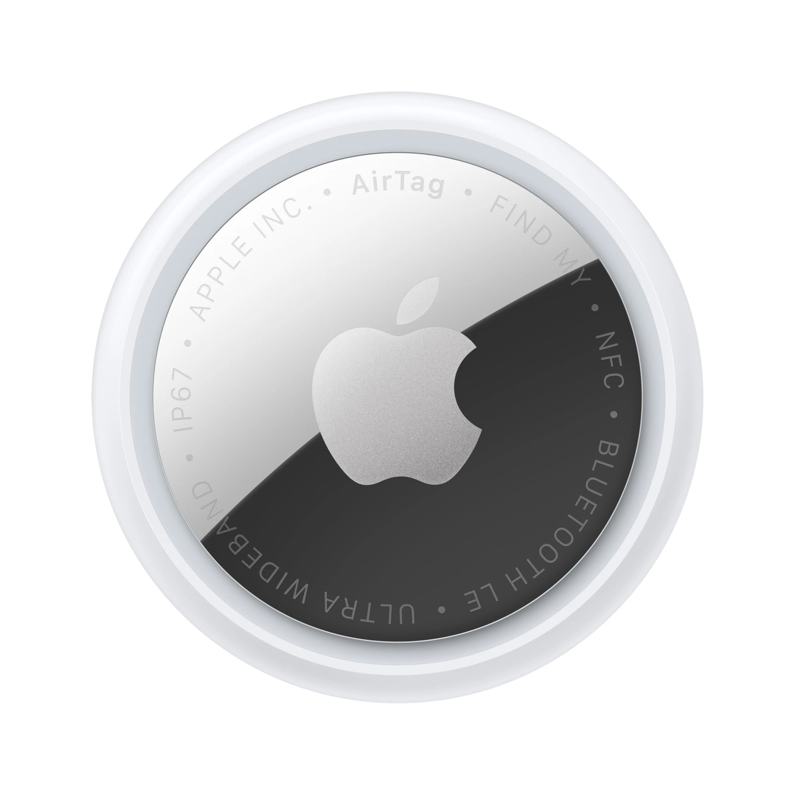 Apple AirTag (2nd Generation): Tracker for Keychain, Wallet, and More; Locator with Sound; Simple One-Tap Setup with iPhone or iPad; Key Finder with up to 1.5X Precision Finding Range