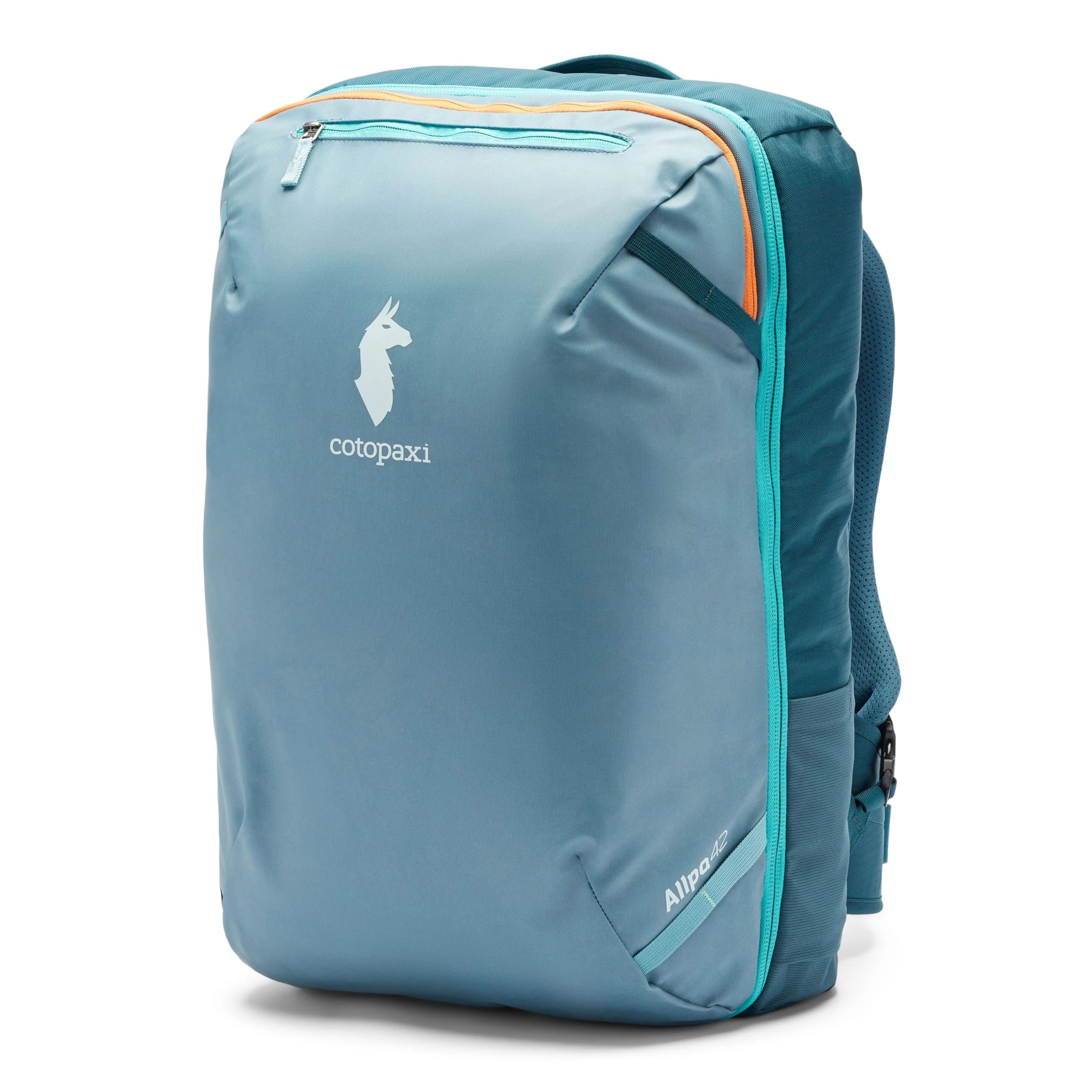 Cotopaxi Allpa 42L Travel Pack, Blue Spruce and Abyss