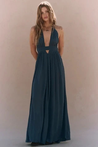 Look Into the Sun Maxi Dress