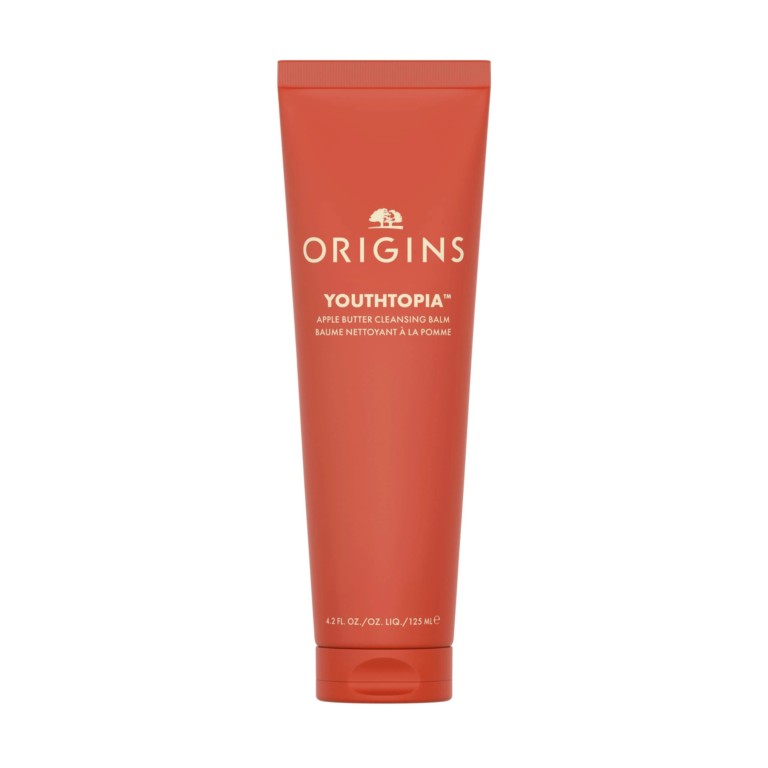 Origins Youthtopia Apple Butter Cleansing Balm | Cleanses, Helps Remove Makeup & Protects Skin’s Moisture Barrier | With Shea Butter, Glycerin & Apple Seed Oil, 4.2 Ounce