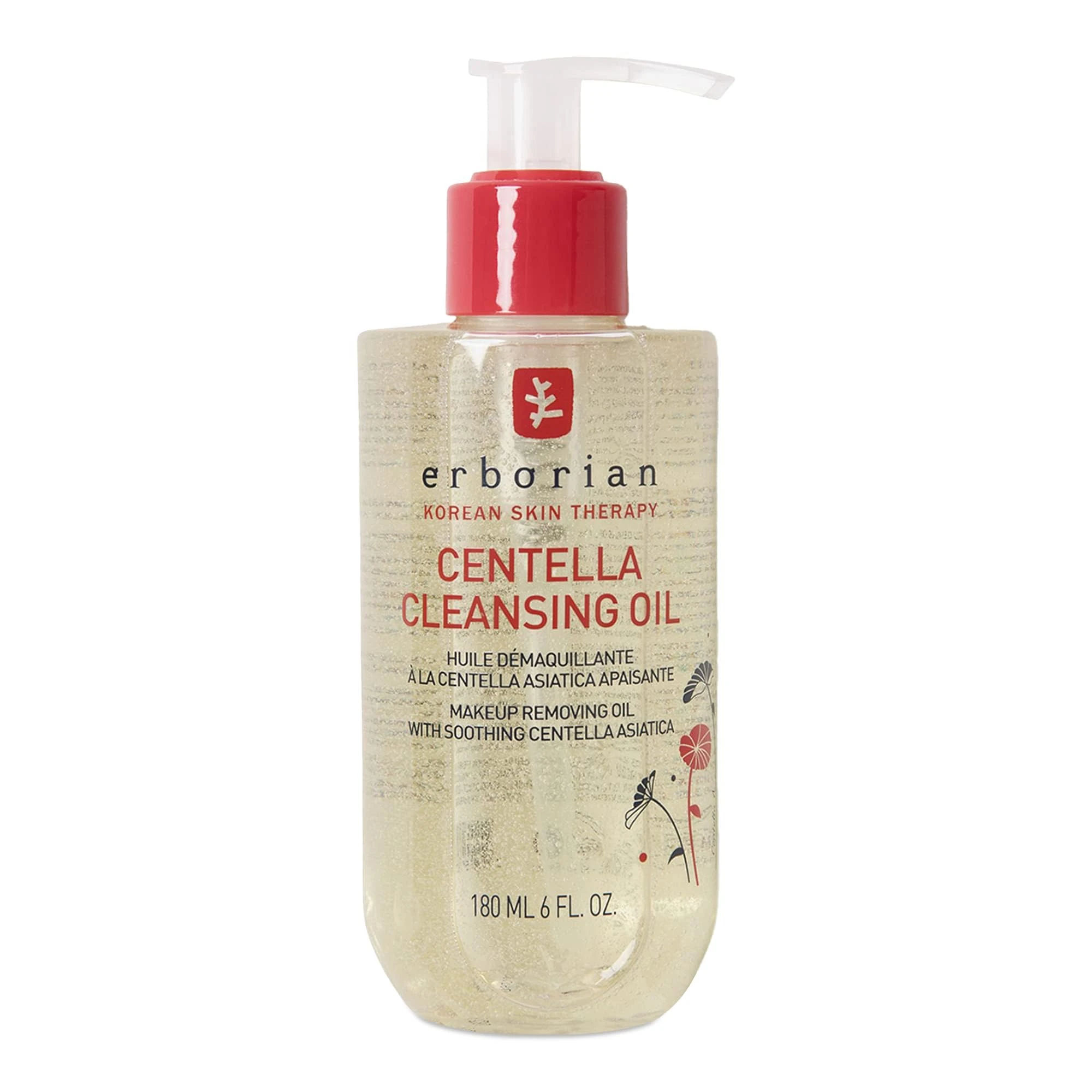 Erborian Cleansing Oil, Gentle Makeup Remover with Centella Asiatica Known for Soothing Properties, Hydrates & Supports Skin Barrier, Korean Skincare