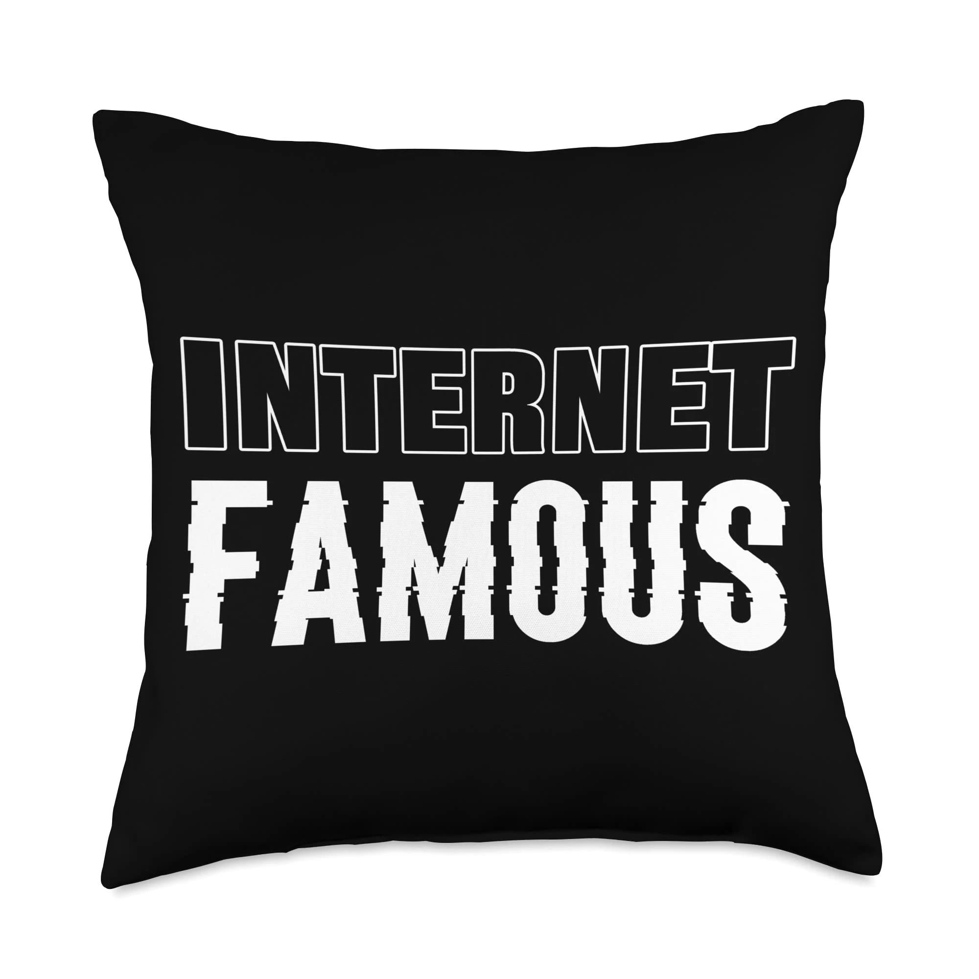 Internet Famous Famous Throw Pillow