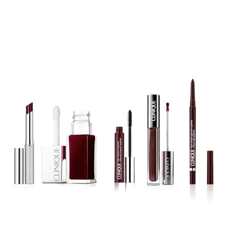 Clinique Black Honey Collection | Almost Lipstick, Pop Plush Lipstick, Mascara, Lip + Cheek Oil + Gel Eyeliner
