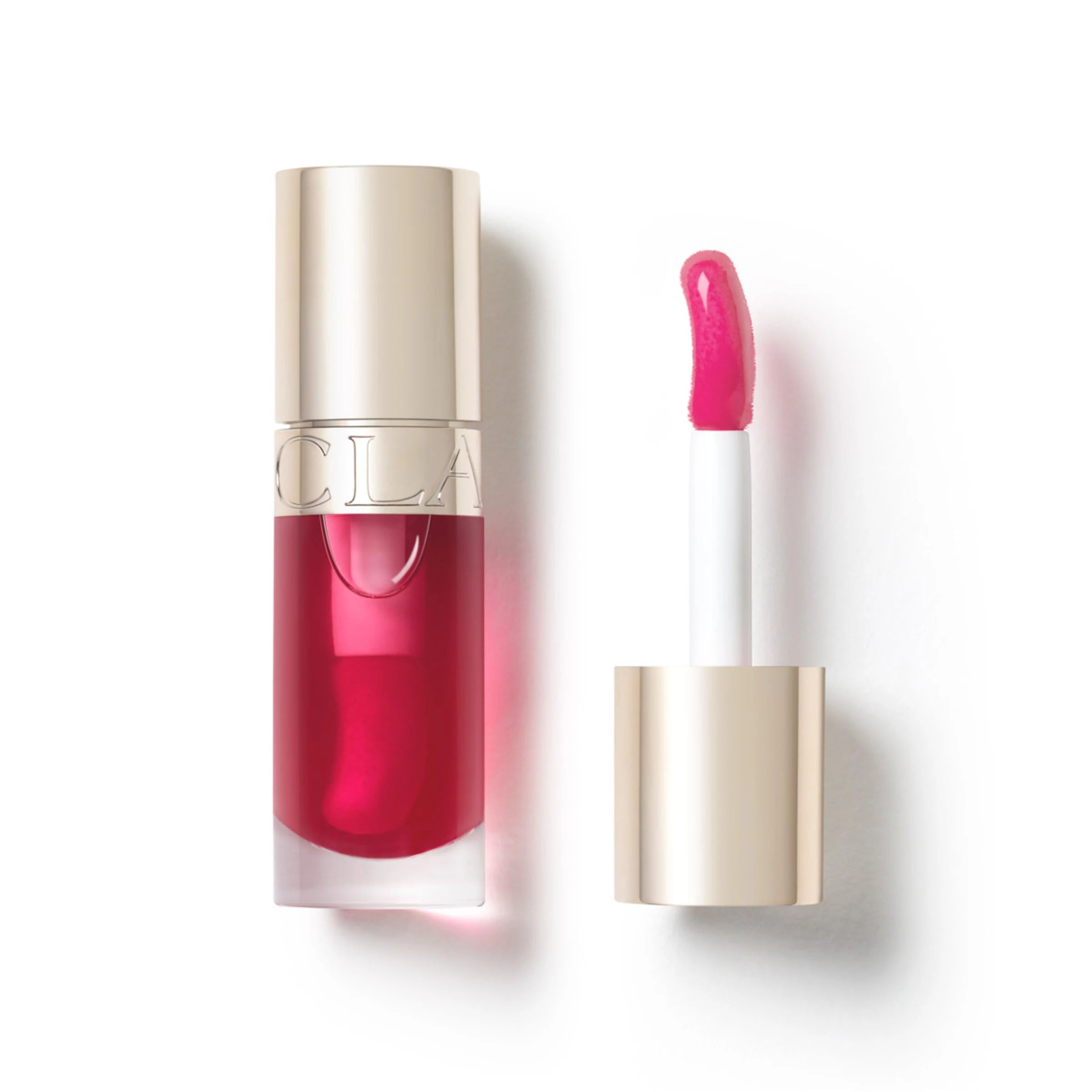 Clarins Lip Comfort Oil | Hydrating, Nourishing and Moisturizing Lip Oil | Sheer, High Shine Finish | Soothes, Comforts and Protects Lips | Visibly Plumps | 93% Natural Ingredients | 0.2 Ounces