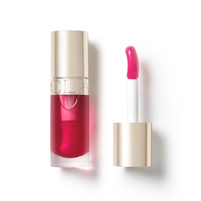 Clarins Lip Comfort Oil | Hydrating, Nourishing and Moisturizing Lip Oil | Sheer, High Shine Finish | Soothes, Comforts and Protects Lips | Visibly Plumps | 93% Natural Ingredients | 0.2 Ounces