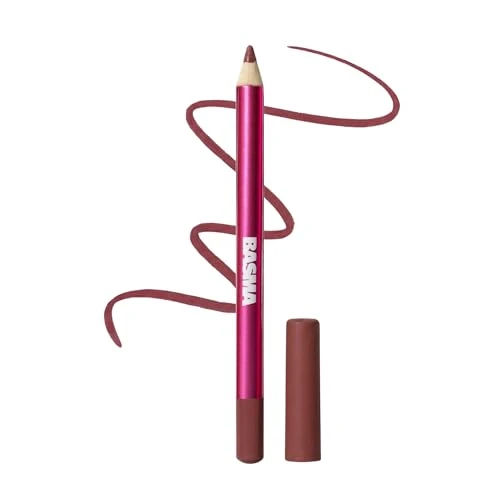 BASMA Beauty The Lip Lock Liner — Smudgeproof, Transfer-Proof, Waterproof Lip Liner | No Feathering, No Migration | 8-Hour Long-Wearing Formula | Smooth Anti-Tug Application | Shade 02 Warm Deep Mauve