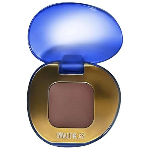 VIOLETTE - PLUME EYESHADOW Feather Matte Veil - Cream to Powder Eyeshadow Sheer Buildable Soft Matte Finish Lightweight Blendable Long Lasting - Color: Bois Brule - (Neutral Medium Brown)